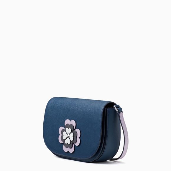 NWT Kate Spade Flower Applique Crossbody Bag - Picture 3 of 10